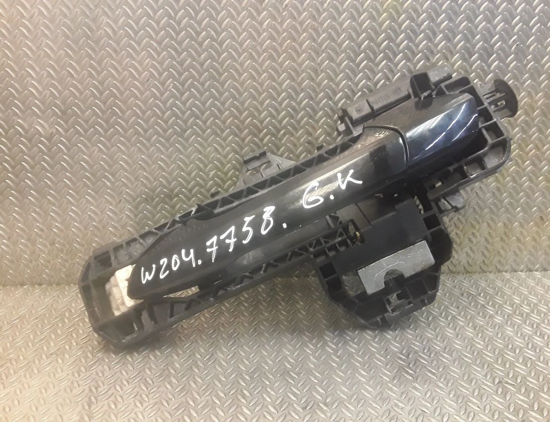 MERCEDES-BENZ C-Class W204/S204/C204 (2004-2015) Zadné ľavé dvere vonkajšia kľučka 2047600734,a2047600734 13124222