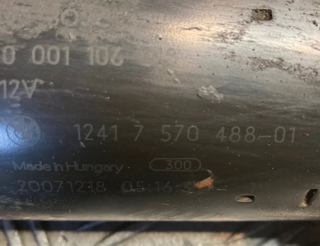 MINI Cabrio R52 (2004-2008) Стартер 7570488 31603707