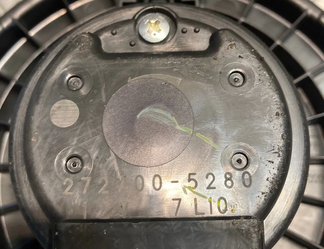 SUBARU Legacy 5 generation (2009-2015) Ventilátor kúrenia 2727005280 31650879