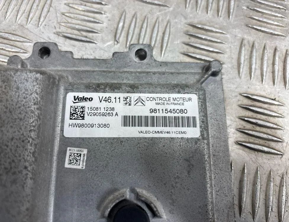 PEUGEOT 208 Peugeot 208 (2012-2015) Riadiaca jednotka motora 9811545080 31450094