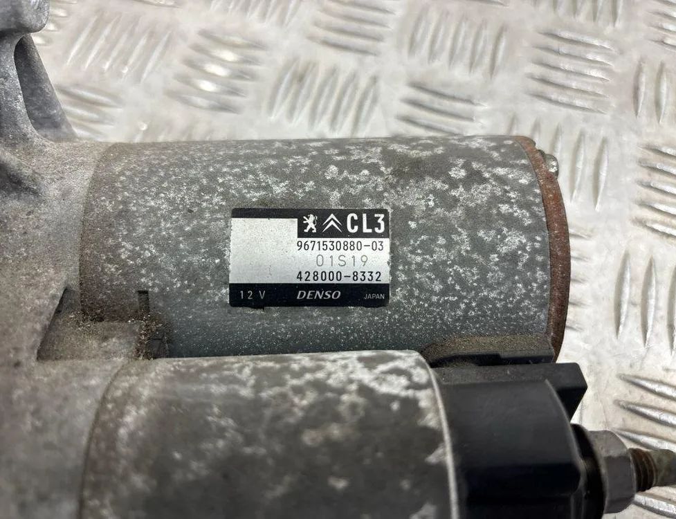 PEUGEOT 208 Peugeot 208 (2012-2015) Starter Motor 9671530880 31450105