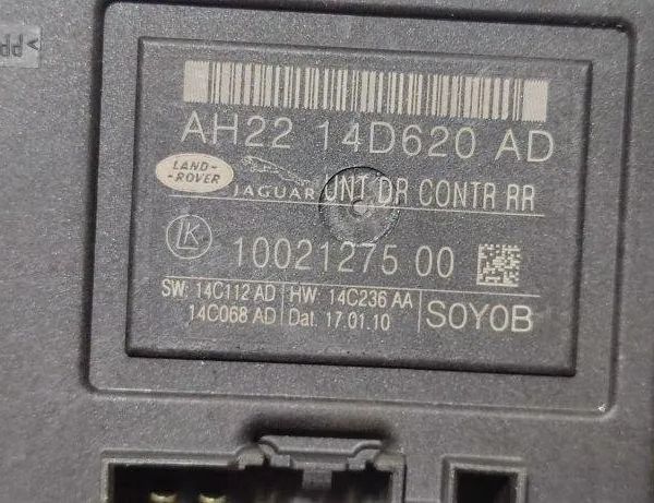 JAGUAR XF 1 generation  (2011-2016) Predná pravá dverová ovládacia jednotka AH2214D620AD 30646038