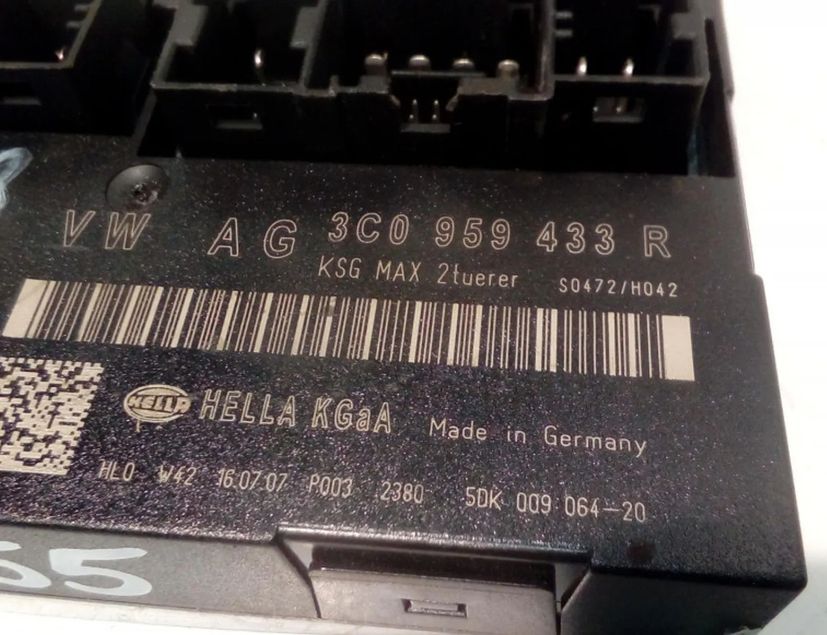 VOLKSWAGEN Passat B6 (2005-2010) Komfortná ovládacia jednotka 3C0959433R 27708358