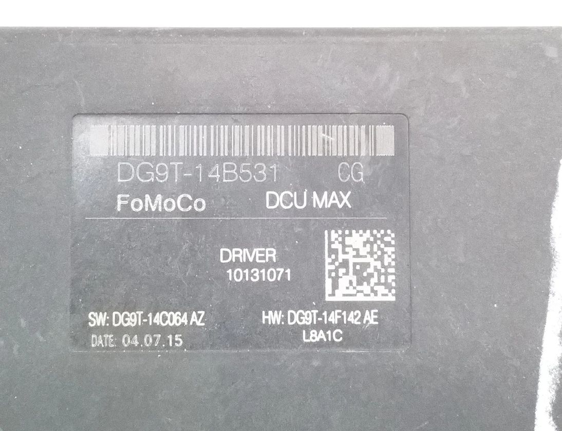 FORD Fusion 1 generation (2002-2012) Rear Left Door Control Unit DG9T14B531CG 27717425