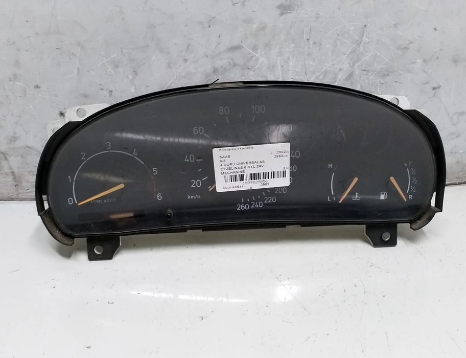 SAAB 9-5 1 generation (1997-2010) Rýchlosťomer 769484550T 28631093