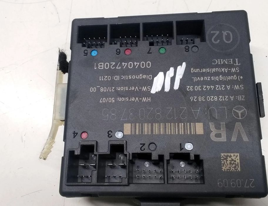 MERCEDES-BENZ E-Class W212/S212/C207/A207 (2009-2016) Блок управления дверей задние правые A2128203785 28696187