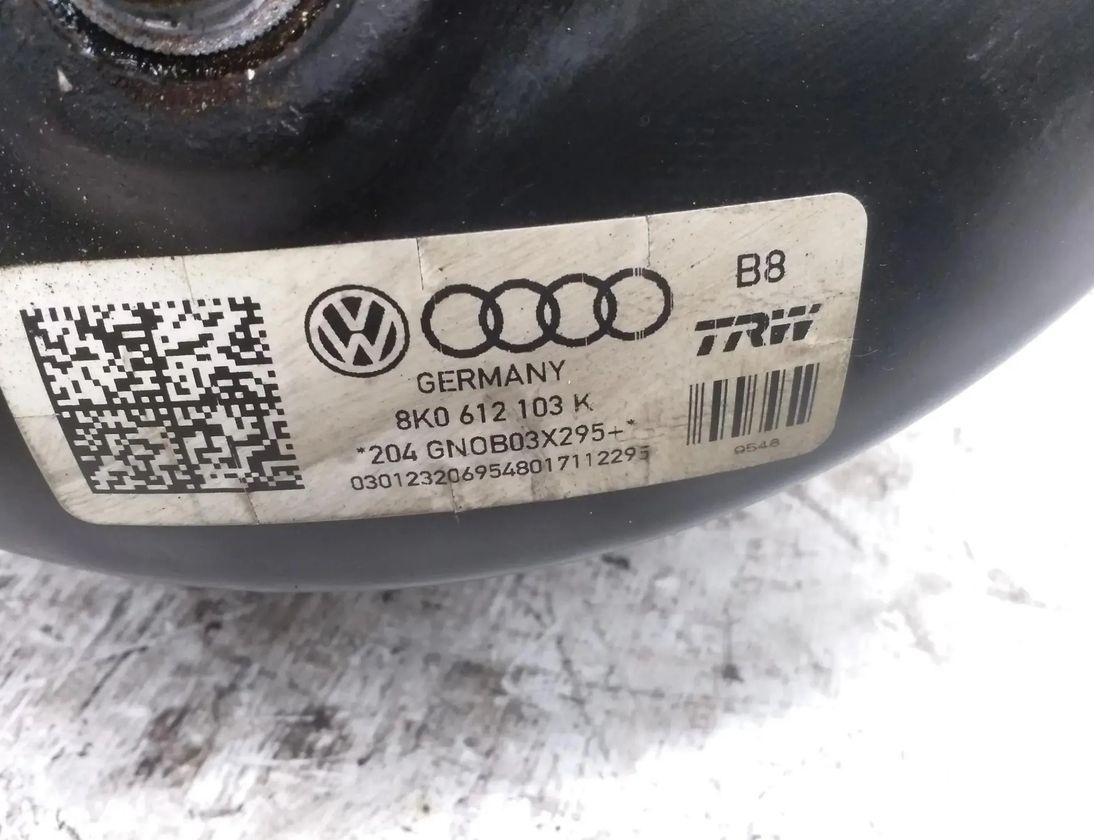 AUDI A4 allroad B8 (2009-2015) Brzdový posilňovač 8K0612103K 28727539