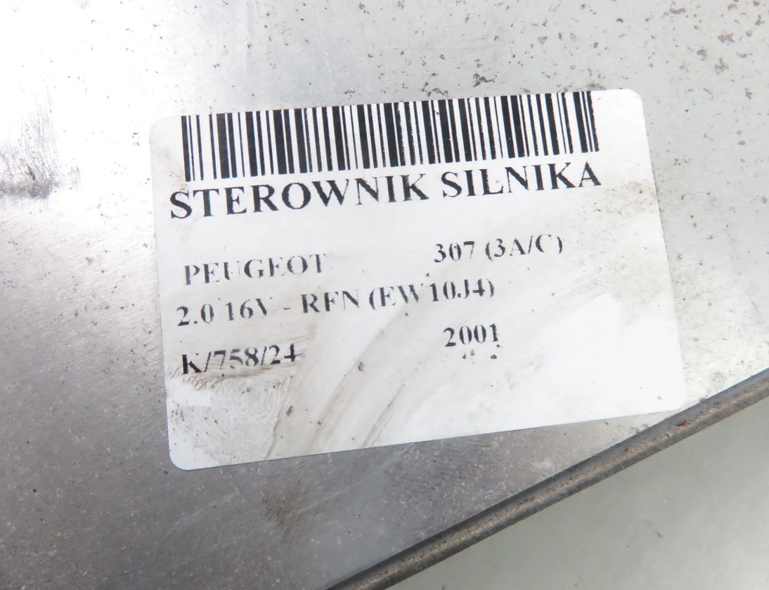 PEUGEOT 307 1 generation (2001-2008) Control Unit 9642606280,IAW48P236 31967524