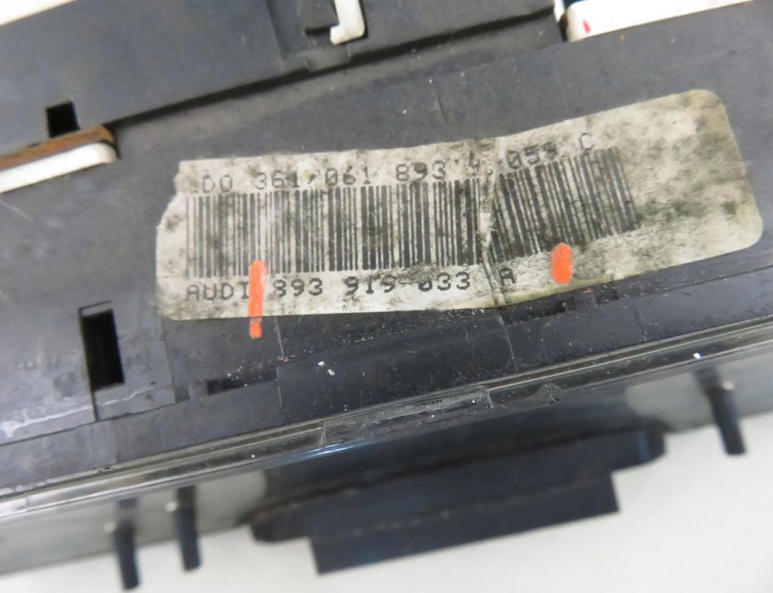AUDI 80 B4 (1991-1996) Rýchlosťomer 893919033A 32966078