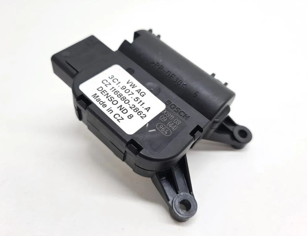 VOLKSWAGEN Tiguan 1 generation (2007-2017) Interior Heater Flap Motor Actuator 3C0907511R 31861167