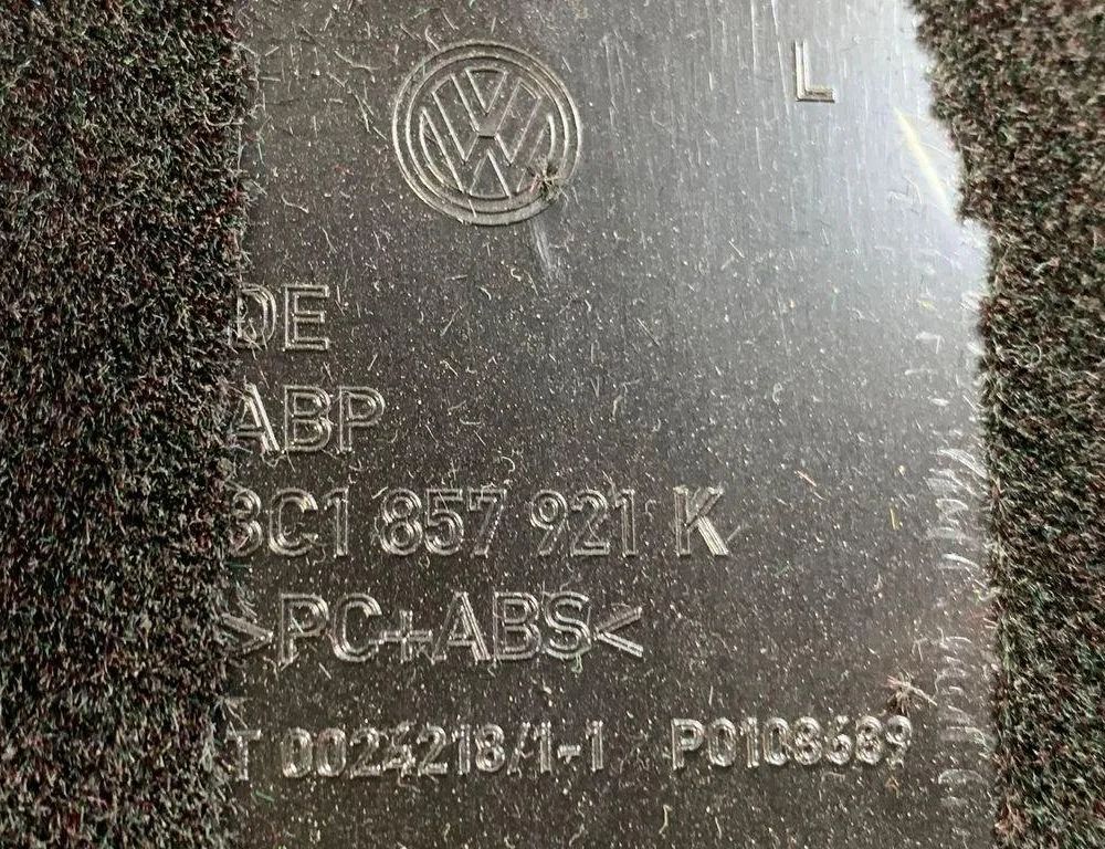 VOLKSWAGEN Passat B6 (2005-2010) Other Trim Parts 3C1857921K 30677082