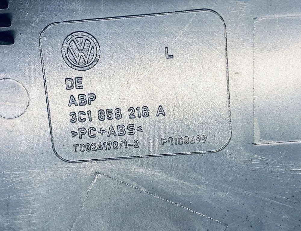 VOLKSWAGEN Passat B6 (2005-2010)  Боковая панель 3C1858218A 30777941