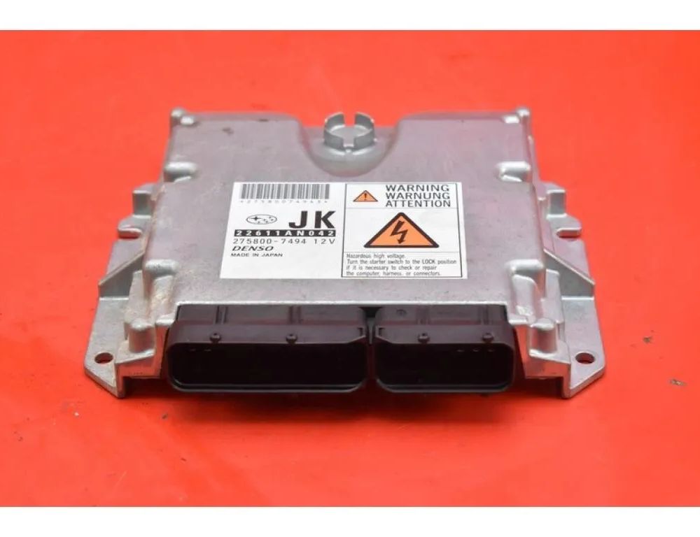 SUBARU Outback 3 generation (2003-2009) Блок управления двигателем 22611AN042 22096040