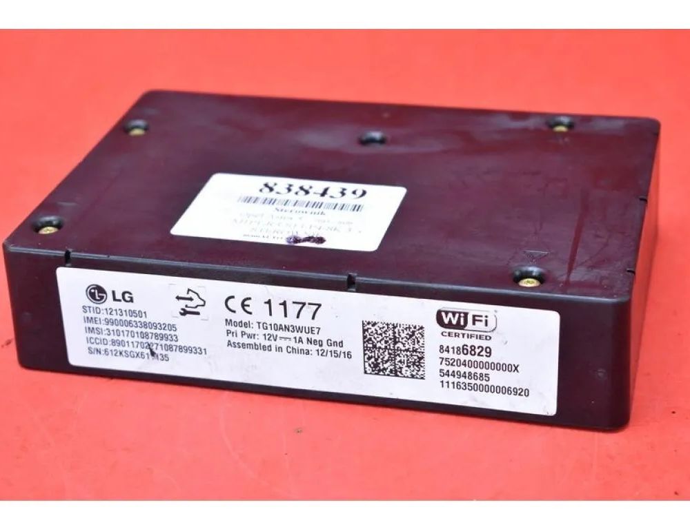 OPEL Astra K (2015-2021) Engine Control Unit ECU 84186829 23506155