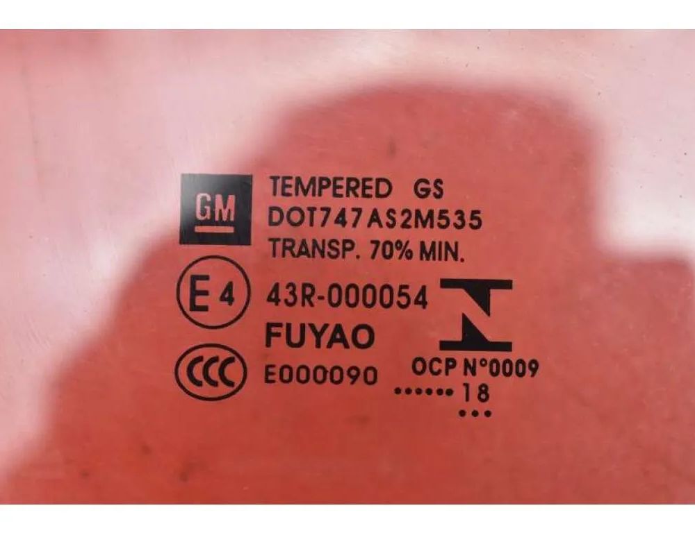 OPEL Astra K (2015-2021) Rear Right  Window OPEL 24442629