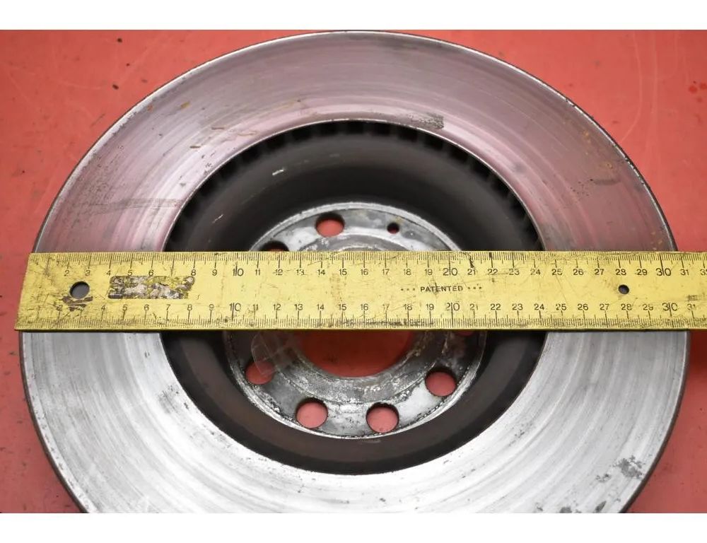 VOLKSWAGEN Passat B7 (2010-2015) Front Left Brake Disc VOLKSWAGEN 27681630