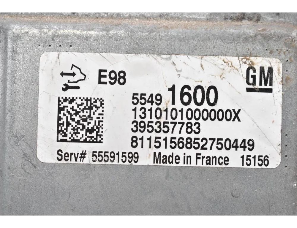 OPEL Astra K (2015-2021) Riadiaca jednotka motora 55491600 27957020