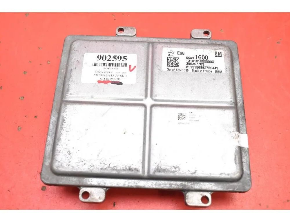 OPEL Astra K (2015-2021) Riadiaca jednotka motora 55491600 27957020