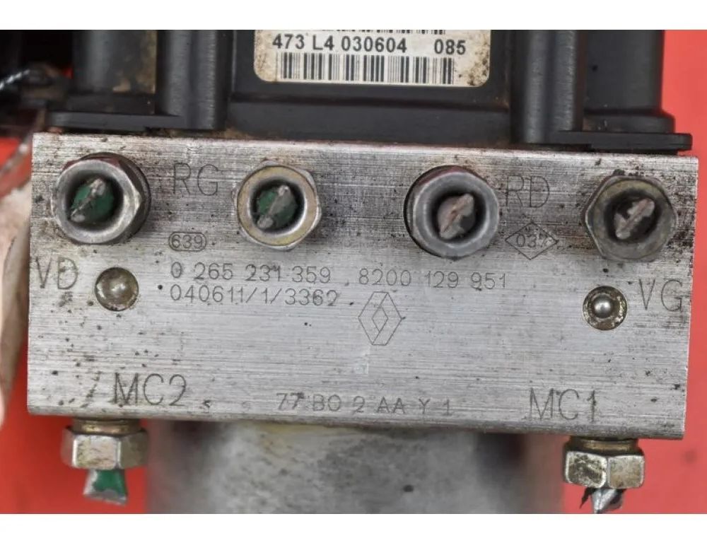 RENAULT Modus 1 generation (2004-2012) Абс блок 8200129951 29498433
