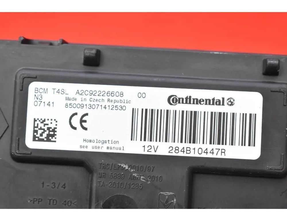 RENAULT Clio 5 generation (2019-2023) Engine Control Unit ECU 284B10447R 30076605