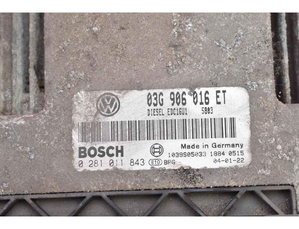 VOLKSWAGEN Golf 4 generation (1997-2006) Блок управления двигателем 03G906016ET 31039900