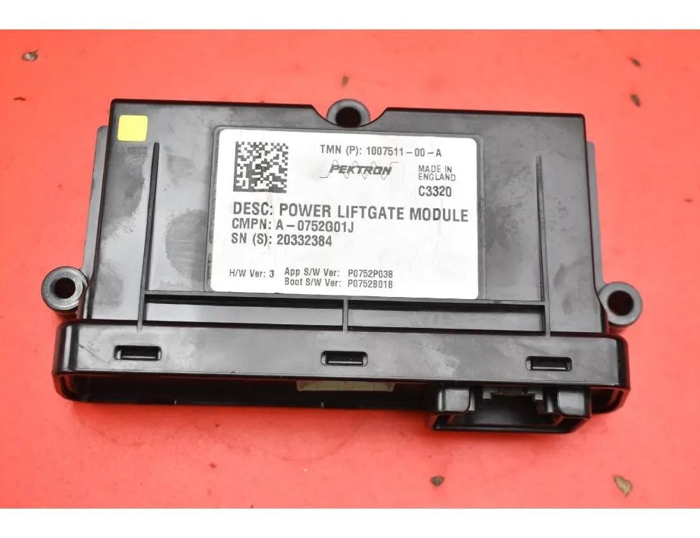 TESLA Model S 1 generation (2012-2024) Блок управления двигателем 1007511-00-A 31957588