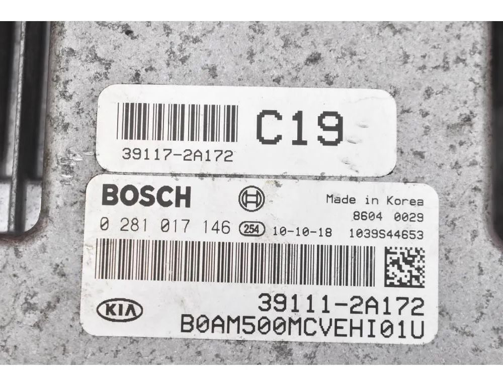 KIA Soul 2 generation (2014-2020) Riadiaca jednotka motora 39111-2A172 32400984