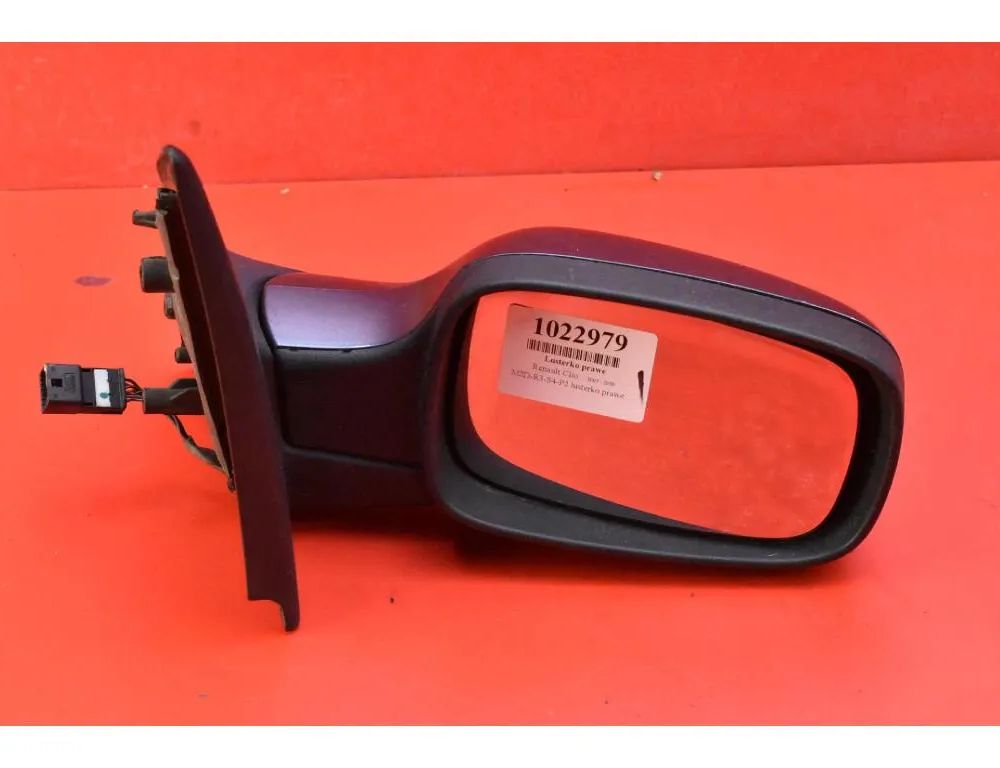 RENAULT Clio 5 generation (2019-2023) Pravé krídlo zrkadlo 12443070 32974333