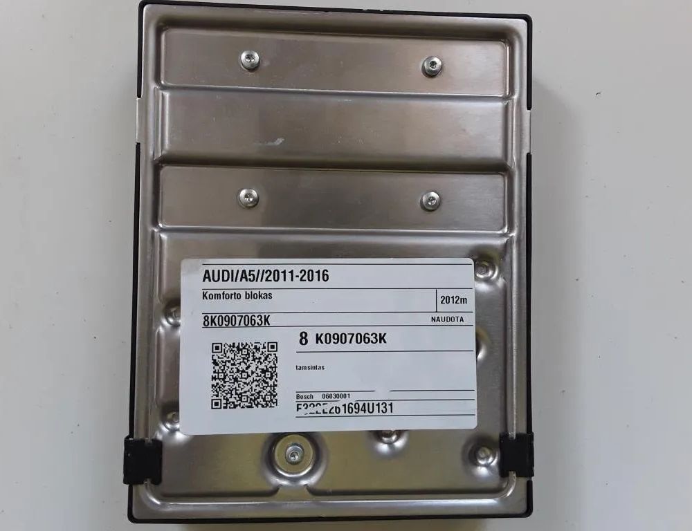 AUDI A5 8T (2007-2016) Komfortná ovládacia jednotka 8K0907063K 27819038