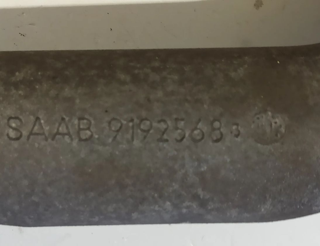 SAAB 95 1 generation (1959-1977) Шланги подачи воздуха 9192568 15181943