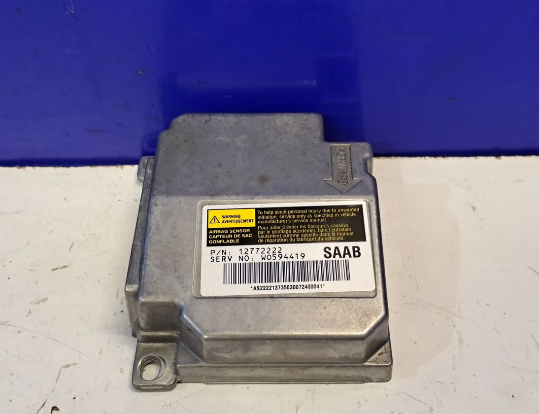 SAAB 9-5 1 generation (1997-2010) SRS riadiaca jednotka 12772222,W0594419 23527577