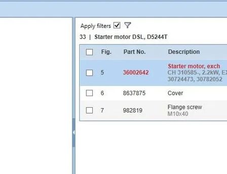 VOLVO S80 1 generation (1998-2006) Starter Motor 36002642,30782228,30724473,30782052 31890372