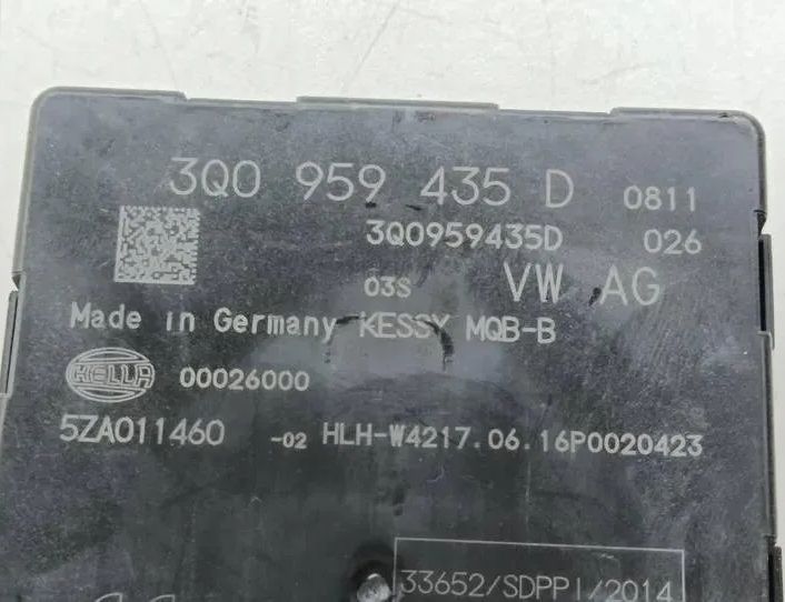 VOLKSWAGEN Passat B8 (2014-2023) Riadiaca jednotka brzdového systému 3Q0959435D 26455927