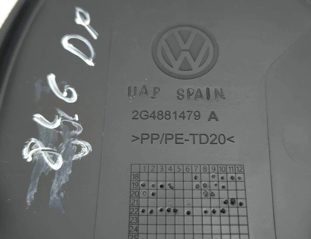 SEAT Arona 1 generation (2017-2024) Detaily čalúnenia sedadla 2G4881314 30770101