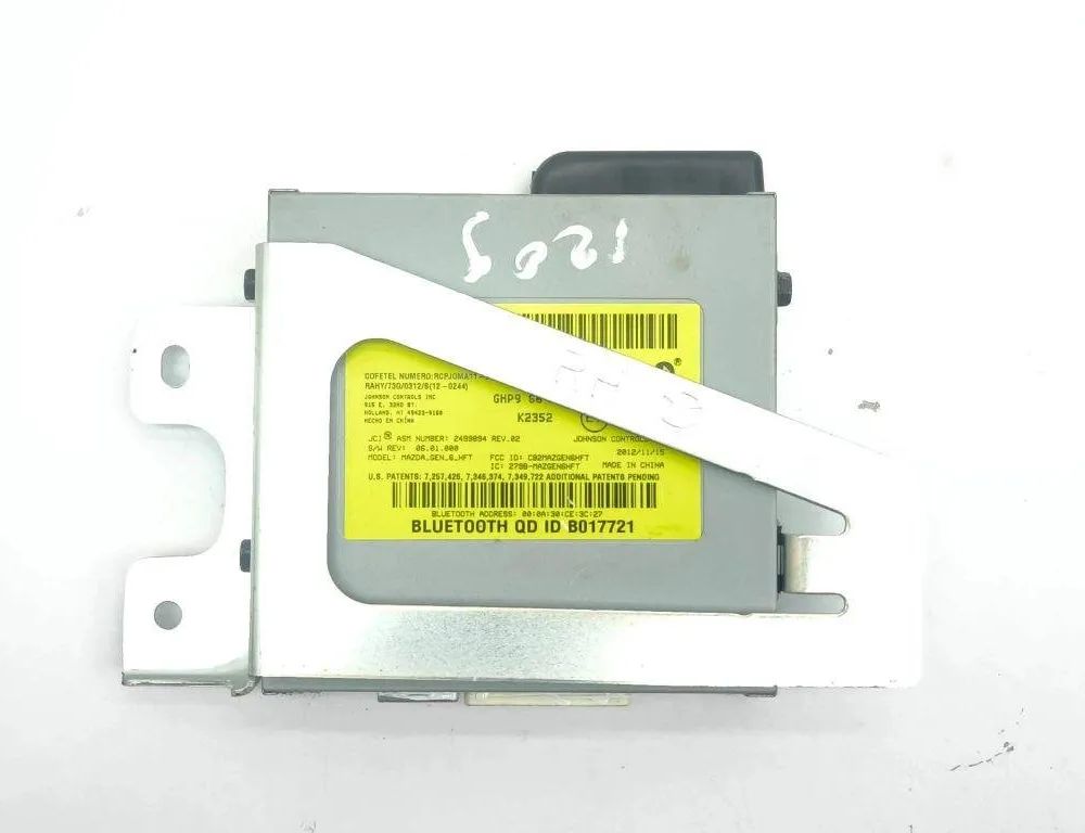 MAZDA 6 GJ (2012-2024) Bluetooth Control Unit GHP966DH0D 31019728
