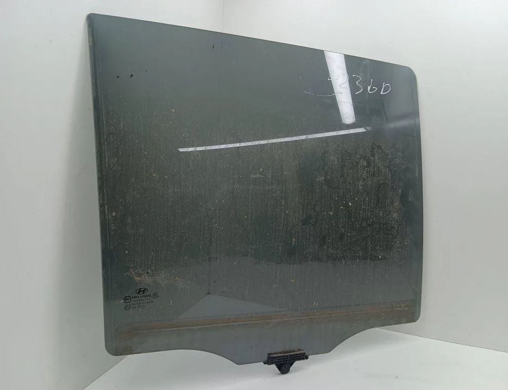 HYUNDAI Santa Fe CM (2006-2013) Rear Right Door Window Glass 43R000385 31177136