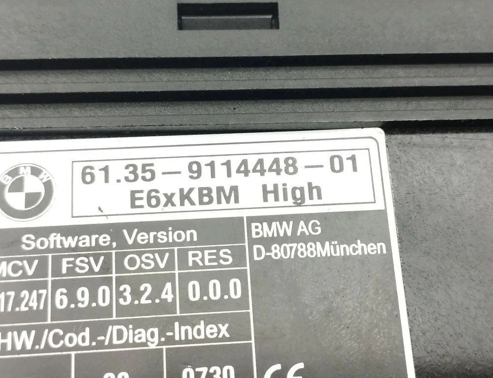 BMW 5 Series E60/E61 (2003-2010) Блок управления Комфорт 9114448 31179627