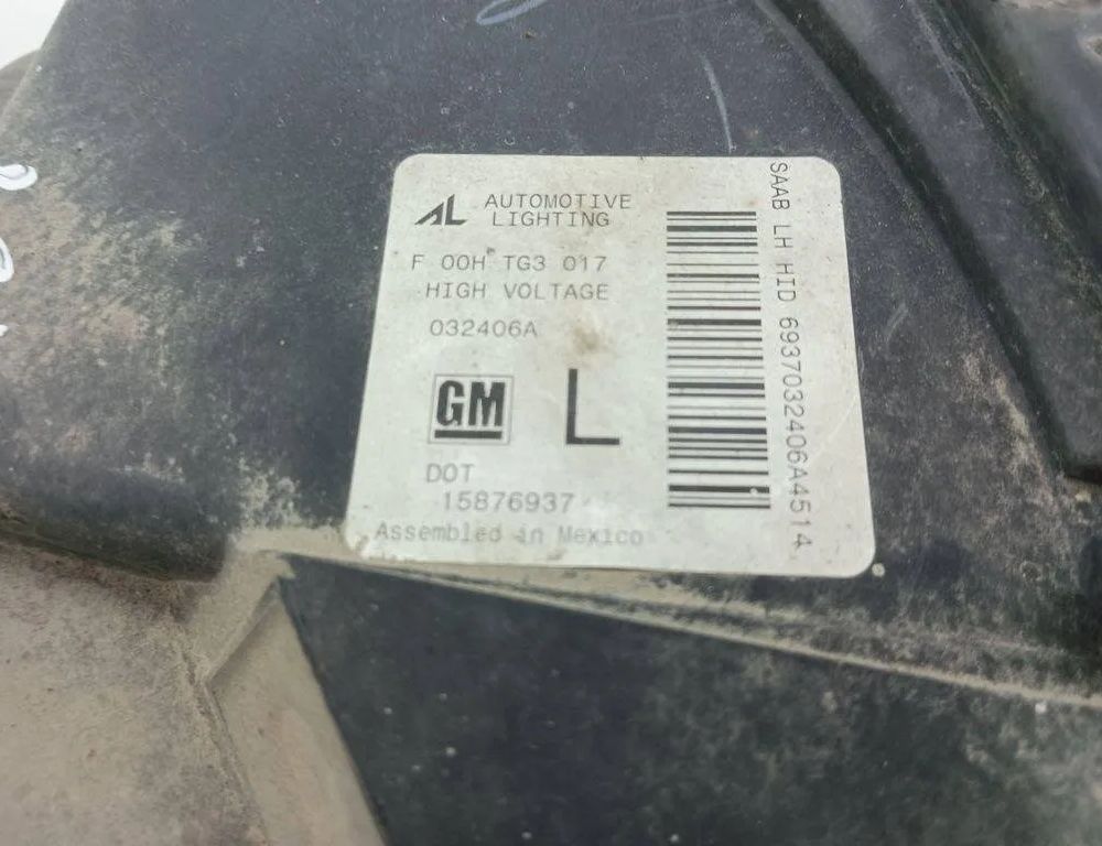 SAAB 9-7X 1 generation (2005-2009) Фара передняя левая 15876937 31189278