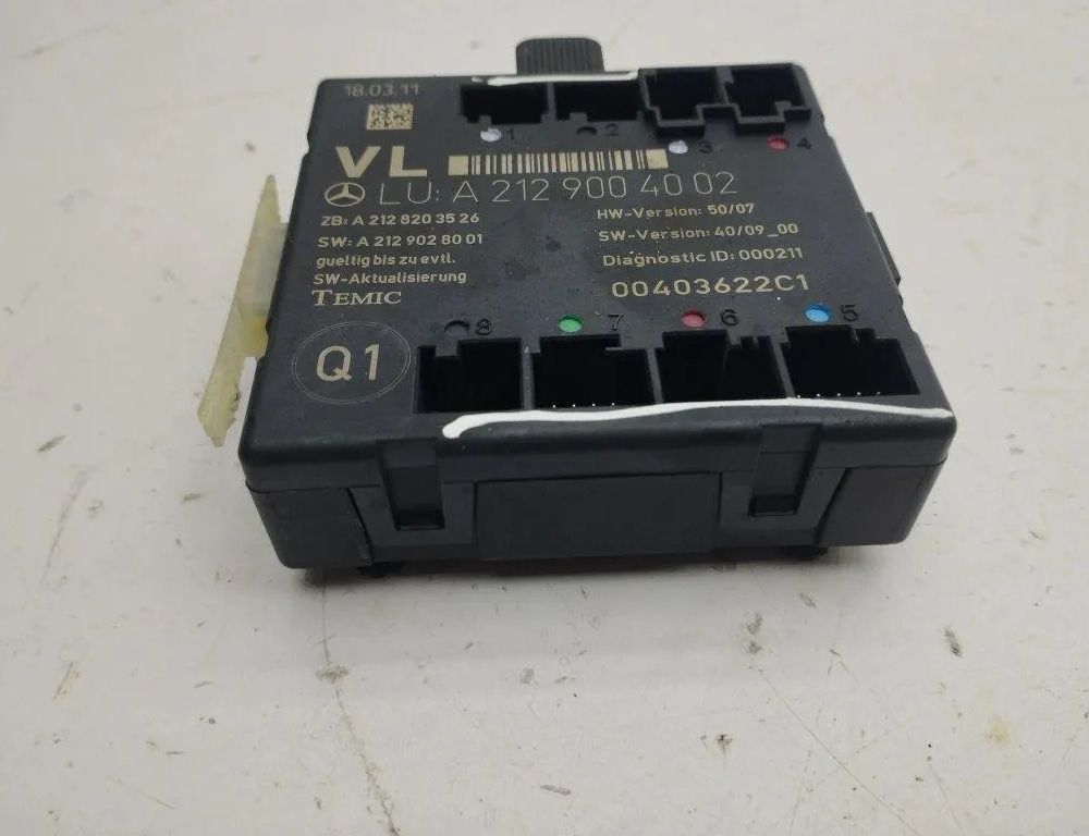 MERCEDES-BENZ C-Class W204/S204/C204 (2004-2015) Rear Left Door Control Unit A2128203526,A2129004002 31192687