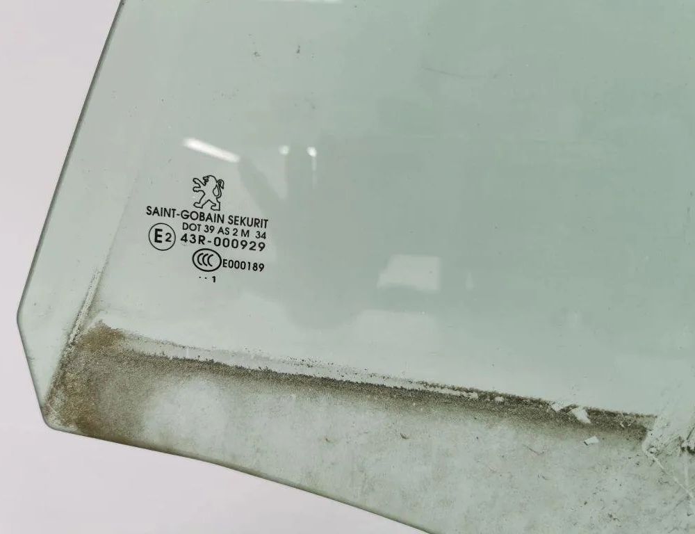 PEUGEOT 508 1 generation (2010-2020) Стекло задней левой двери E243R000929,43R000929 31203779