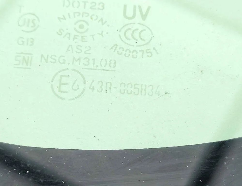 TOYOTA Prius 3 generation (XW30) (2009-2015) Zadné sklenené koľaje dverí 43R005834 31497064