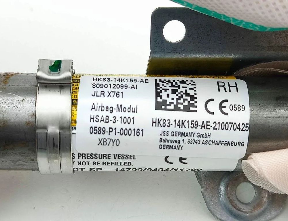 LAND ROVER Range Rover Velar 1 generation (2017-2024) Подушка безопасности потолка правая HK8314K159AE 31554012