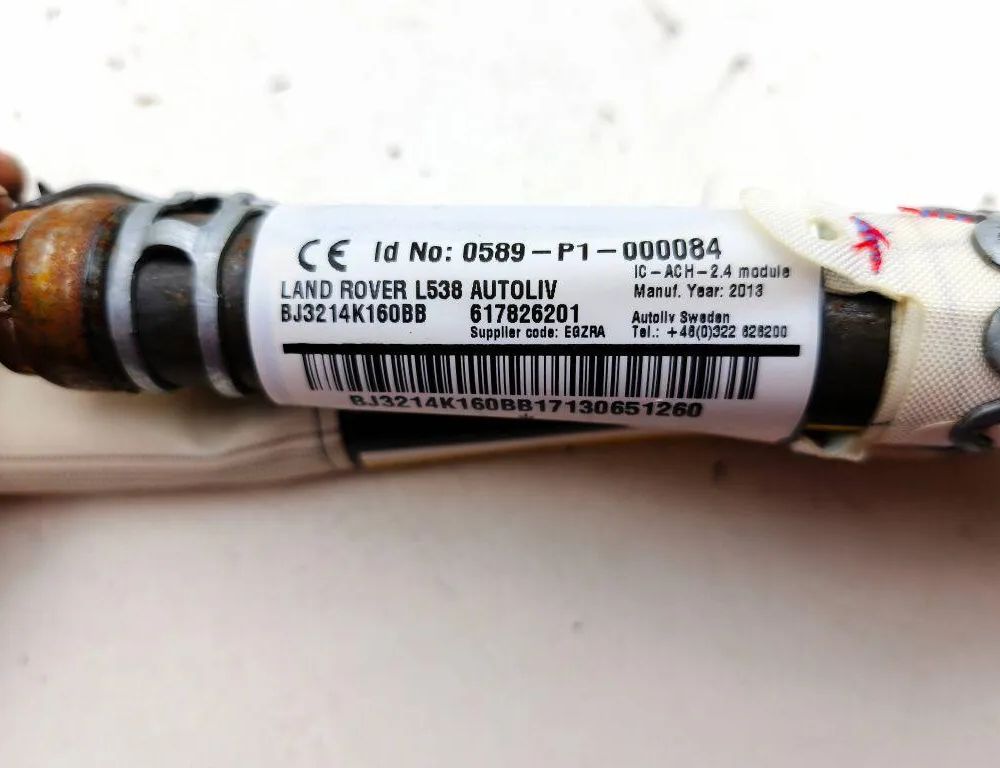 LAND ROVER Range Rover Evoque L538 (1 gen) (2011-2020) Left Side Roof Airbag SRS 617826201,BJ3214K160BB,0589P1000084 32797243