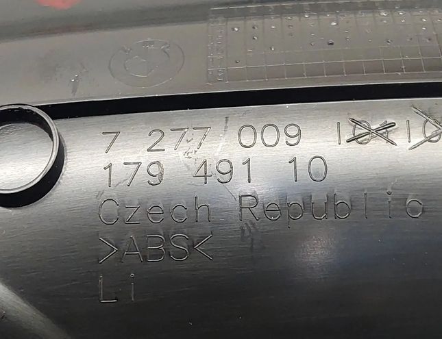 BMW 3 Series Gran Turismo F34 (2013-2017) Other Interior Parts 7277009 28109309