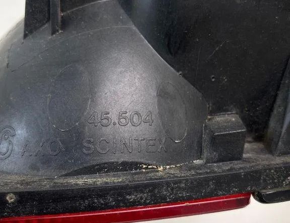 PEUGEOT 407 1 generation (2004-2010) Ľavé zadné svetlo na kufri 45504 31367134