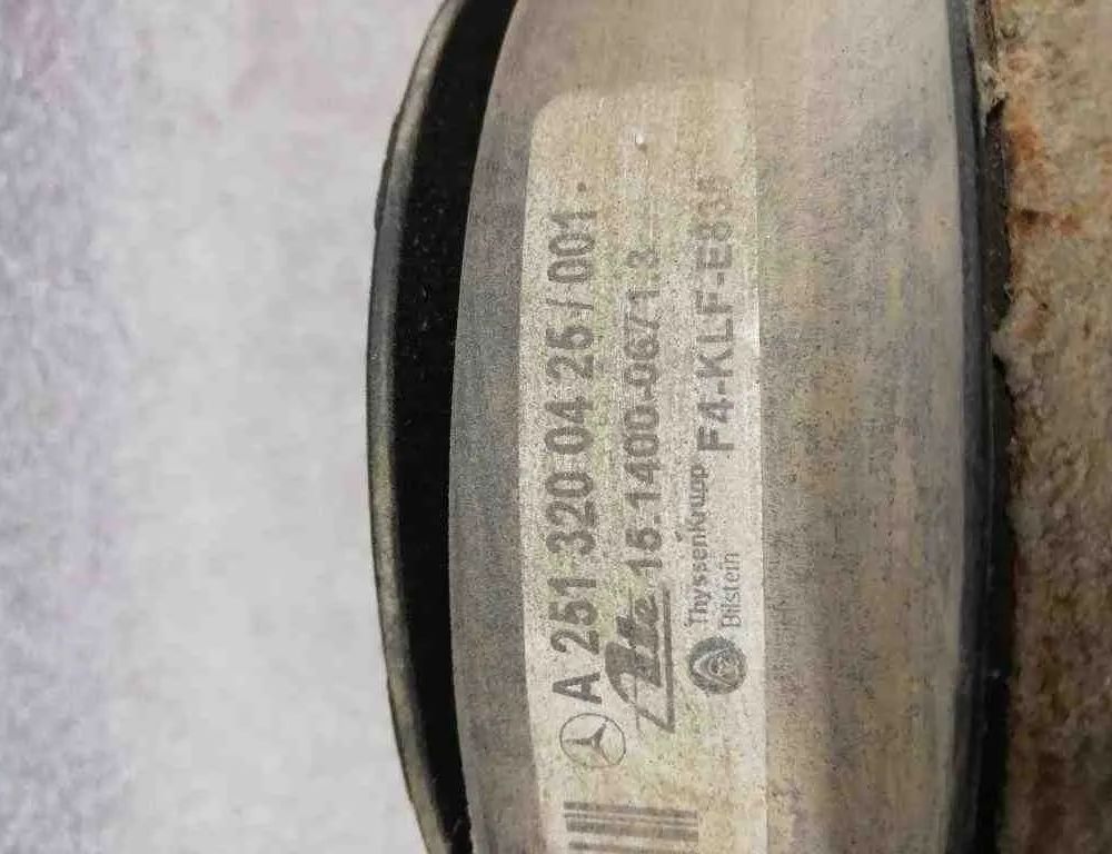 MERCEDES-BENZ R-Class W251 (2005-2017) Подушка подвески задняя левая 15140006713,A2513200425 32674354