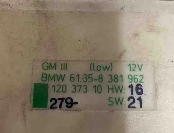 BMW 5 Series E39 (1995-2004) Comfort Control Unit 12037310,61358381962 32445967