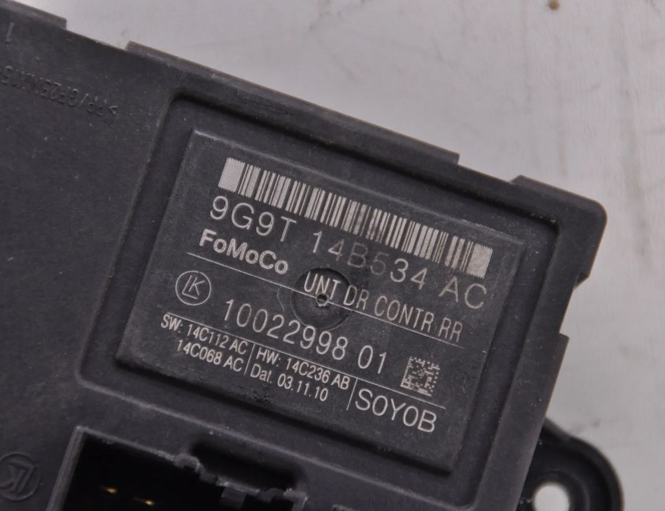 FORD Mondeo 4 generation (2007-2015) Rear Left Door Control Unit 9G9T14B534AC 28088509