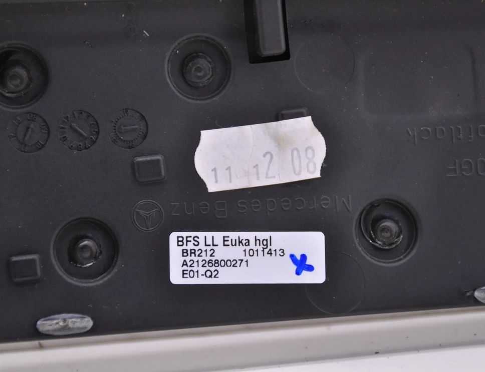 MERCEDES-BENZ E-Class W212/S212/C207/A207 (2009-2016) Ochranný štít panelu A2126800271 30738790