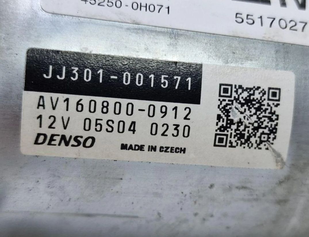 TOYOTA Aygo 2 generation (2014-2024) Elektrický posilňovač riadenia 896500H090,452500H071 30137996